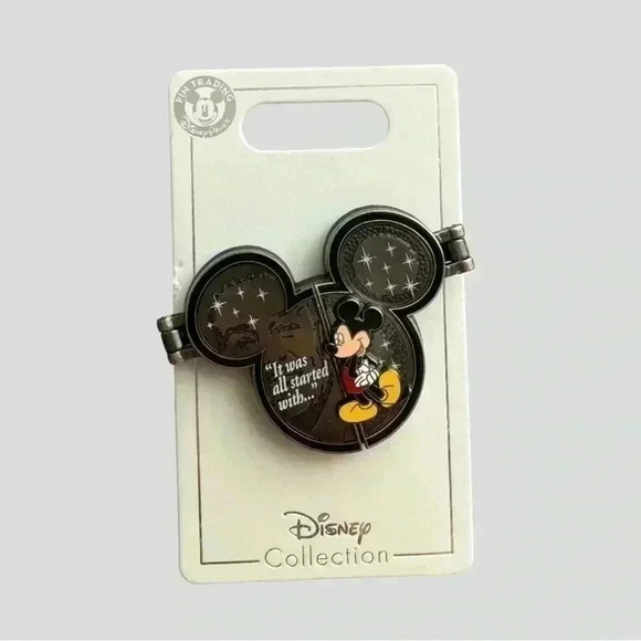 Disney Other - Disney Mickey Icon Pin - Walt Disney It Was All Started With